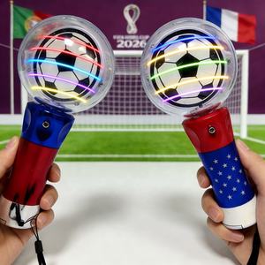 Varita LED Giratoria Multicolor al por Mayor, Juguete de Varita Mágica Luminosa con Bola Giratoria, Varita de Hada de Plástico con Luz Intermitente Arcoíris - Product Image 4