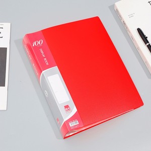 Folder sisipan buku daun longgar tebal tahan air bahan PP dokumen kantor ujian siswa kertas penyimpanan arsip Data - Product Image 6
