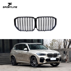 <span class=keywords><strong>Calandre</strong></span> avant noire brillante de style X5M pour <span class=keywords><strong>BMW</strong></span> <span class=keywords><strong>X5</strong></span> XDrive40i XDrive50i Sport 2019 2020 - Product Image 1