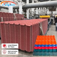 Offre Spéciale pvc tuiles de toit en plastique ondulé feuille de toiture pour extérieur chambre toit