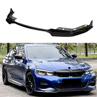 BMW 3 Serisi G20 için Pre-Lci Aero Kit MP Stil DS Difüzör Splitter Ayna Kapağı Spoyler Arka Tampon Havalandırma Göz Kaşları