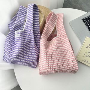 Bolso de Mano Tipo Tote de Moda para Mujer, de Poliéster, con Pliegues, Nuevo, Todo en Uno, Calado - Product Image 1
