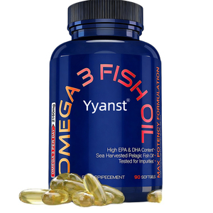 OEM/ODM Alto contenido de EPA y DHA que favorece la salud del cerebro y de los ojos, aceite de pescado omega-3 de alta calidad en cápsulas blandas, precio de fábrica. - Product Image 1