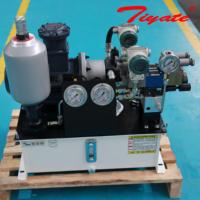 Système hydraulique antidéflagrant haute sécurité pour environnement inflammable, accumulateur tampon, dissipation de chaleur par eau