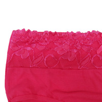 Penjualan pabrik 2XL, 3XL, 4XL celana dalam wanita ukuran besar katun renda pakaian dalam pinggang untuk wanita
