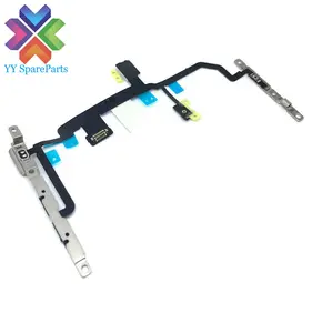 Wholesale Excellent Quality Without Problem For iPhone 8 Plus Power Flex Cable Volume Buttons Mute Switch With Brackets