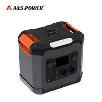 Generator daya portabel tenaga surya, Generator tenaga surya luar ruangan baterai 220V 1000W 1500W untuk koleksi tenaga surya