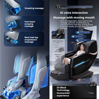 Fauteuil de massage électrique entièrement automatique en cuir PU C87 2026, inclinable zéro gravité, nouveau design, canapé de massage spa portable, Sillon