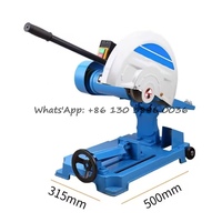 Machine à découper industrielle de 4000 W, robuste, à poser sur un banc, 220 V, pour le travail du bois, la découpe de tuyaux en acier inoxydable et de métaux