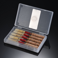 5pcs/ Pack Oboe Reeds Wind Instrument Part with Plastic Case