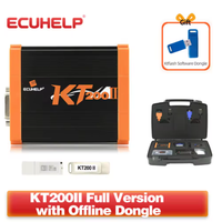 Lector de Códigos KT200 II 2024, Agrega Nueva Licencia, Versión Completa, Dongle Offline, Protocolos Bench/OBD/BOOT/BDM/JTAG