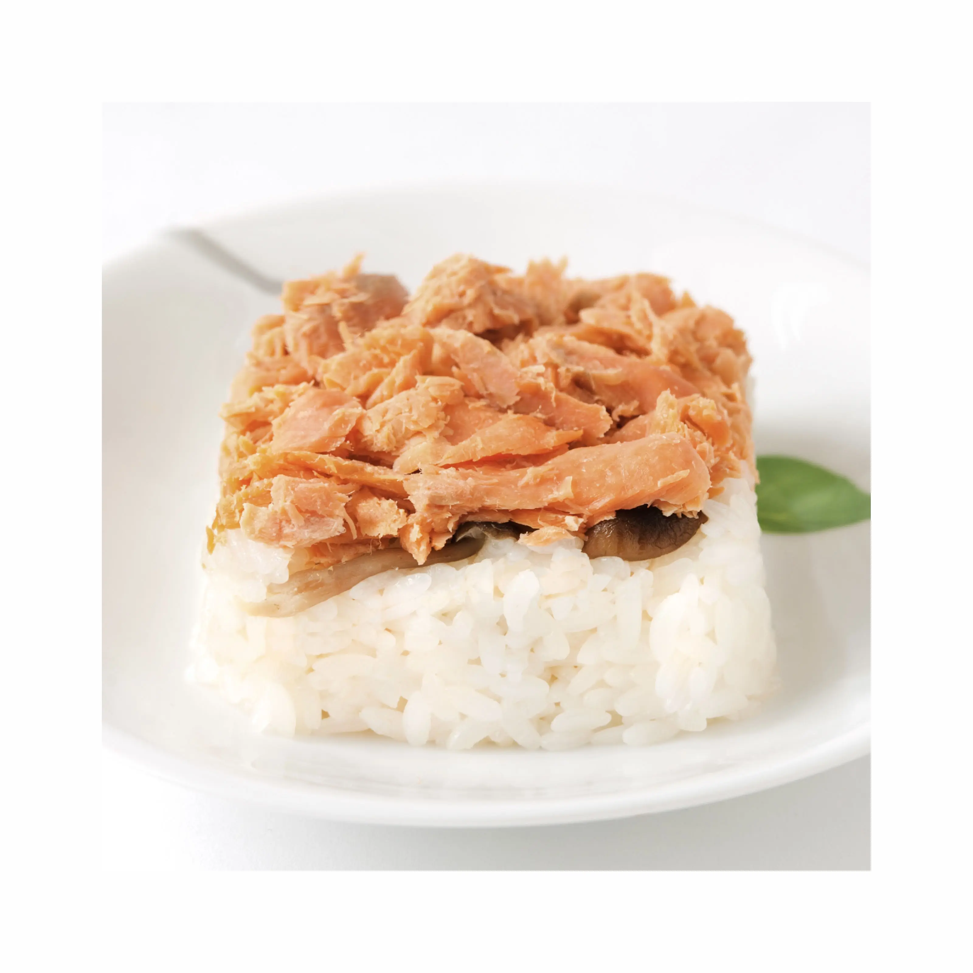 Hoomall — cuisine alimentaire, riz collant, avec couvercles de flocons de saumon et champignons, offre spéciale