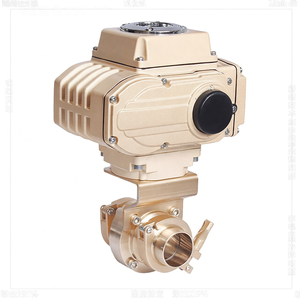 COVNA Tariff Reduction Electric Valve DN100 4 Inch 24V DC Seat <b>Tri</b> <b>Clamp</b> Connection Food Grade Stainless Steel Motor Operated - Product Image 3