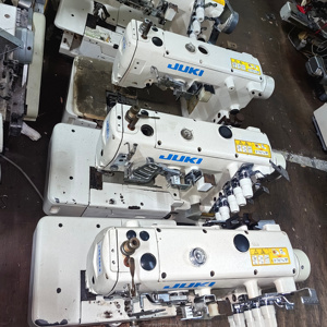MF-7723 Industrial Interlock Sewing Machine <b>White</b> Mechanical Configuration Flat-<b>Bed</b> Used <b>Cover</b> Stitch Motor Engine - Product Image 3