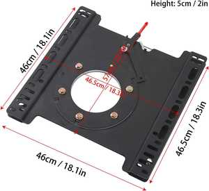 360 °   Mecanismo giratorio para Sprinter Lorinser Caravelle y <span class=keywords><strong>Multivan</strong></span> - Product Image 6