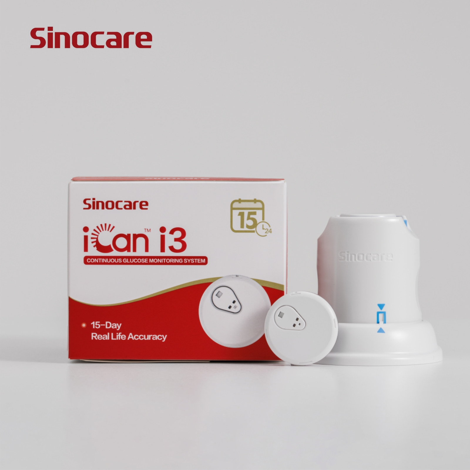 Sinocare CGM Sensor Blood Glucose Reader Glocometer Monitor Measuring Glucometer Device CGM Continuous Glucose Monitoring System