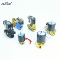 Vanne solénoïde 2 voies en laiton, type NC, 24V 220V, pour port G3/4, 0-10 bars, contrôle eau, air, huile, qualité industrielle standard
