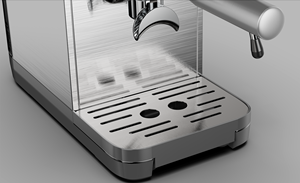 Máquina de Espresso Semiautomática de Doble Caldera de Acero Inoxidable Pulido con Tamper, Cafetera Doméstica - Product Image 3