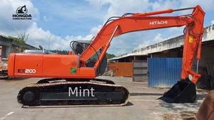 Japanese Brand Used Hitachii EX200-5 ZX200-5 20 Ton Crawler Backhoe Excavator EX120 EX100WD with Competitive Price on <b>Sale</b> - Product Image 6