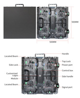 Intérieur Extérieur P2.976 P3.91 P4.81 Affichage numérique et écran cube LED pour des images améliorées