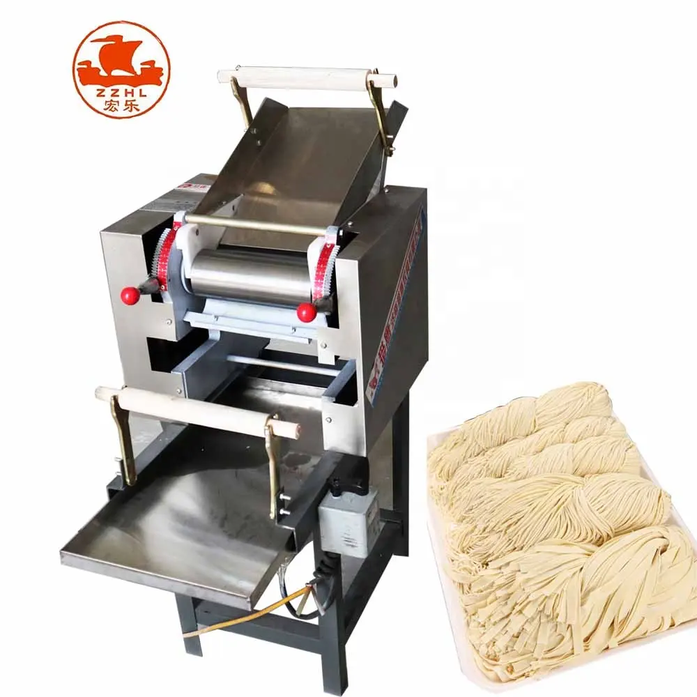 Low Price Semi-Automatic Fresh Noodle Maker Equipment Commercial round Noodle Making Chinese Automatic Industrial Pasta Machine
