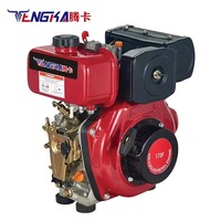 Moteur diesel Tengka 178F 5HP 4 temps refroidi par air, démarrage électrique, pompe à eau, générateur, bateau agricole, moteur Euro 3