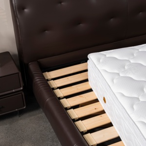 Matelas King Queen Size de haute qualité et personnalisé pour hôtel Matelas hybride en mousse à mémoire de forme compresse de gel européen dans une boîte - Product Image 2