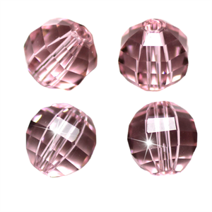 Pendientes cuentas cristal redondo sandía corte cara DIY joyería accesorios hechos a mano - Product Image 2