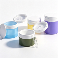 Precio de Fabricante, Envase de Plástico PP de 50 ml (1.69 oz) para Discos Exfoliantes con Pinzas, Contenedor de Viaje para Discos de Tónico Coreano CHA202A1