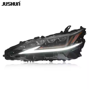 Фары JUSHUN Full <span class=keywords><strong>LED</strong></span> в сборе для Lexus ES 2018-2023 ES200 ES260: Обновленные фары высокой комплектации с указателями поворота - Product Image 3