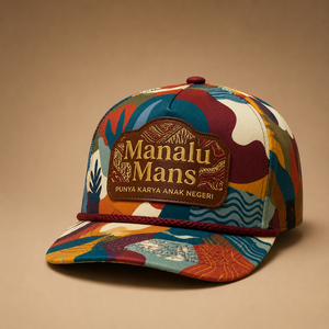 Casquette Snapback Brodé Multicolore Personnalisé 6 Panneaux Réglable en Toile Unisexe Style Urbain Mode Streetwear - Product Image 1