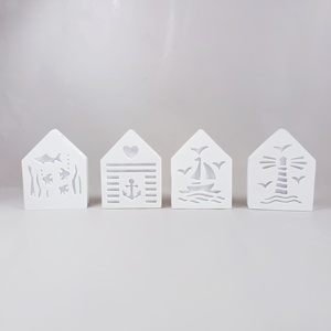 Handmade Eco-Friendly Ceramic <b>Resin</b> Art Storage <b>Molds</b> PC Ins Durable <b>Silicone</b> Bag Pack Hollowed-Out House Tools Cake Tools - Product Image 2