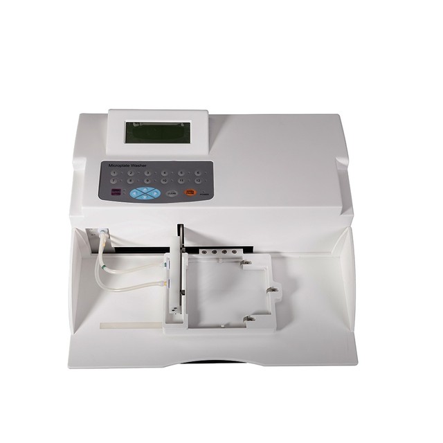 CE Certified Laboratory Instruments Immunoassay 8 12 Channel Intelligent Auto Elisa Test Plate Washing System Microplate Washer