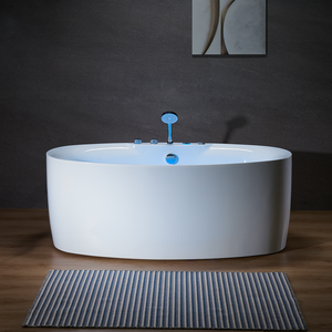 Rokbath-Bañera <span class=keywords><strong>de</strong></span> hidromasaje acrílica <span class=keywords><strong>de</strong></span> forma ovalada <span class=keywords><strong>para</strong></span> <span class=keywords><strong>una</strong></span> <span class=keywords><strong>persona</strong></span>, con luz LED <span class=keywords><strong>de</strong></span> burbuja <span class=keywords><strong>de</strong></span> aire, con cascada, <span class=keywords><strong>para</strong></span> masaje <span class=keywords><strong>de</strong></span> hidromasaje - Product Image 3