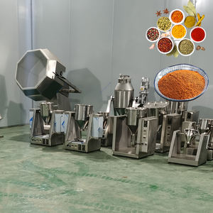 New Durable Structure High Productivity Food Processing Snack <b>Coat</b> Seasoning Octagonal Mixer Drum Shape Chips Blend Mixer SUS304 - Product Image 6