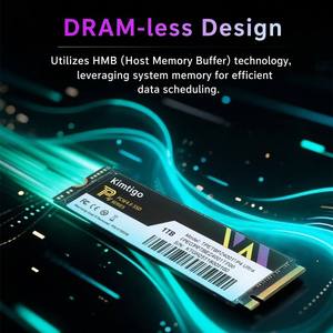 Kimtigo P4 Ultra 1TB 512GB NVMe M.2 SSD PCIe 4.0 X4 Disque SSD interne haute vitesse 7230MB/s 3D TLC pour ordinateur de bureau PS5 - Product Image 5