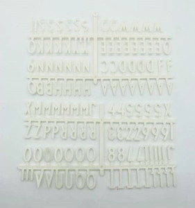 Hot Sale Custom Size Plastic <strong>Peg</strong> <strong>Letter</strong> <strong>Board</strong> - Product Image 5