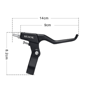 Levier de <span class=keywords><strong>frein</strong></span> de vélo universel PUSAI 22,2 mm à 2 doigts, 1 paire, câble de <span class=keywords><strong>frein</strong></span> V pour VTT, <span class=keywords><strong>BMX</strong></span>, vélo pliant, noir - Product Image 2