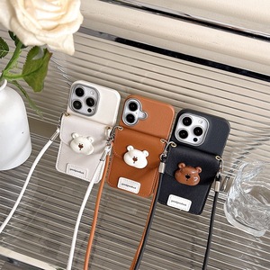 Mignon portefeuille à <span class=keywords><strong>bandoulière</strong></span> en cuir PU avec fente pour carte <span class=keywords><strong>bandoulière</strong></span> pour femme étui de téléphone portable pour <span class=keywords><strong>iPhone</strong></span> 11 12 13 14 15 16 Promax - Product Image 2