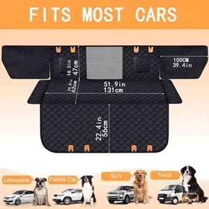 Nouvelle housse de siège de voiture en tissu Oxford imperméable et antidérapante pour animaux domestiques, avec <span class=keywords><strong>protection</strong></span> de porte, pour chats/chiens, coussin de canapé toutes saisons - Product Image 3
