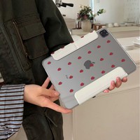 Étui de protection magnétique tendance pour tablette iPhone iPad 11 Pro, design nœud, housse pliable, mode quotidienne, mignon