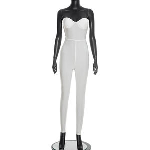 Combinaison sans dos Viviblook D25JP574, combinaison sans manches, nouvelle combinaison moulante sexy sans bretelles, combinaison une pièce moulante pour femmes - Product Image 4