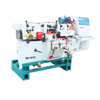Machine à profiler S4S pour le travail du bois, profilage à 4 côtés, profilage à 4013D, équipement de traitement du bois massif