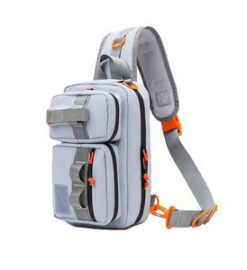 Bolsa de Pecho de Nailon para Hombre, Directo de Fábrica, para Campamento, Senderismo, Pesca Táctica, Mochila Bandolera, Bolsa Cruzada para Señuelos - Product Image 1