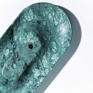 Bastoncini di incenso in marmo moderno verde indiano bruciatore di incenso per incenso e fragranza domestica prodotto meditazione Zen decoro - Product Image 3