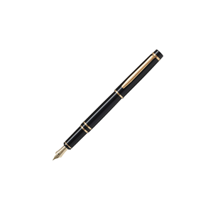 FGRC-12SR Slim Fountain <b>Pen</b> 14K No.3 <b>Gold</b> Nib Five Pearl Color Options Brass Barrel Compatible With CON-40 Ink Converter - Product Image 1