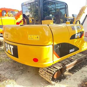 Mini-excavatrice d'occasion 6 tonnes modèle 306D 2022 avec boîte de vitesses, moteur, pompe, certifiée CE/EPa, origine Japon - Product Image 3