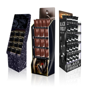 Tùy chỉnh <span class=keywords><strong>Pop</strong></span> tầng cửa hàng bán lẻ sản phẩm hiển thị đơn vị đứng các tông sóng kẹo thực phẩm đồ uống các tông hiển thị giá - Product Image 3