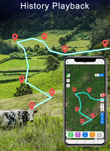 Rastreador GPS Robusto para Ganado, Solar, 12000mAh, Carcasa de Aleación de Aluminio, IP67, 4G LTE, Notificación Instantánea de Infracción de Límites, Aplicación Web para Rancho - Product Image 5