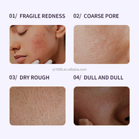 Masque à la gelée de lavande anti-âge et réparateur de marque privée Protection UV Masque en caoutchouc de qualité supérieure pour le visage Ensemble spa